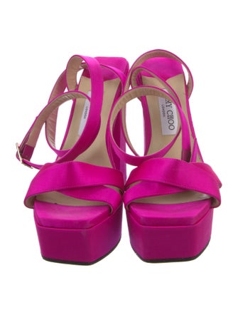 Jimmy Choo Satin Sandals