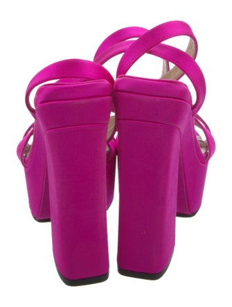 Jimmy Choo Satin Sandals