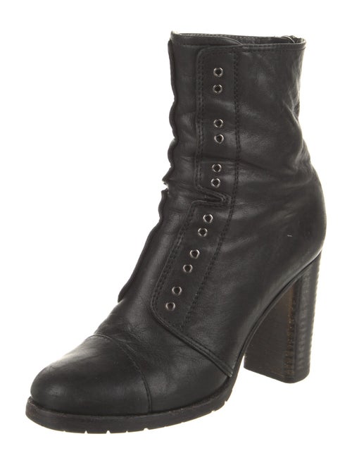 Jimmy Choo Leather Lace-Up Boots