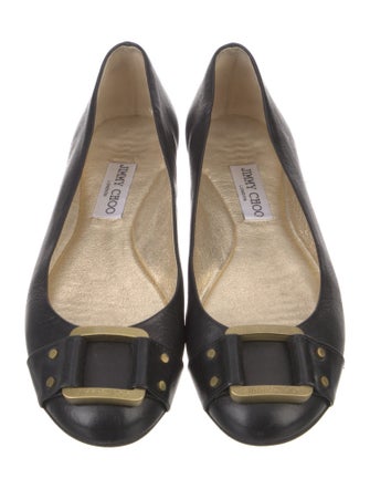 Jimmy Choo Leather Flats