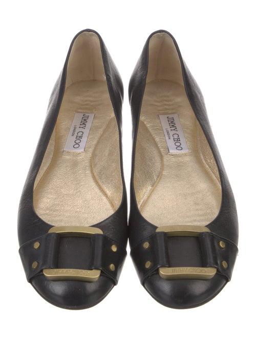 Jimmy Choo Leather Flats