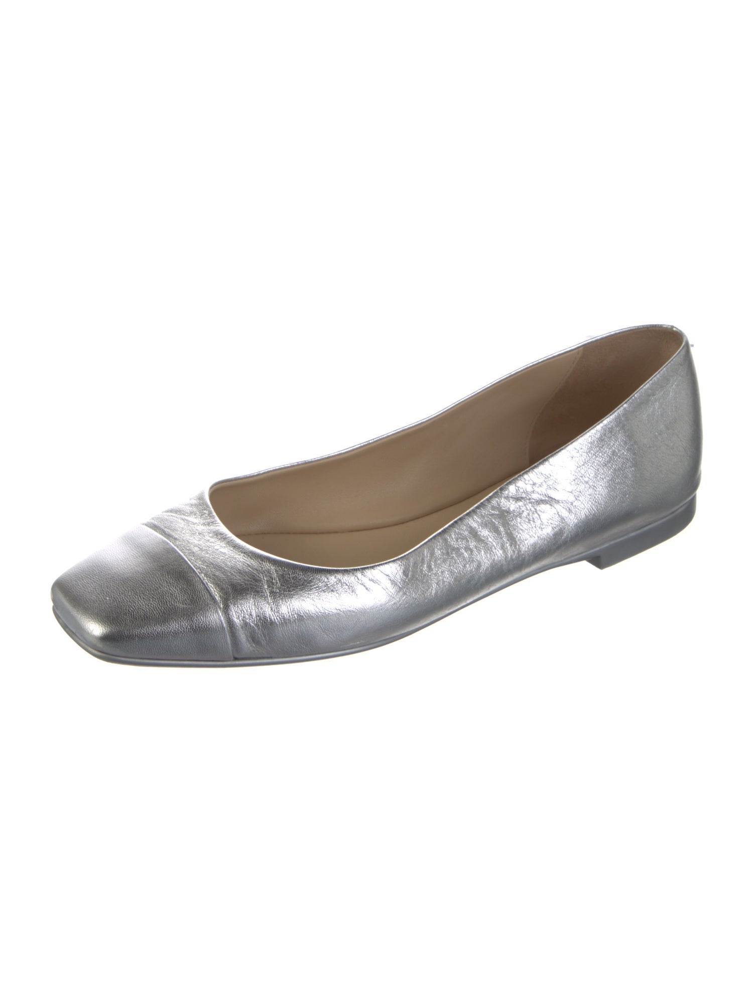 Jimmy Choo Leather Ballet Flats