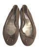 Jimmy Choo Leather Lasercut Accents Flats