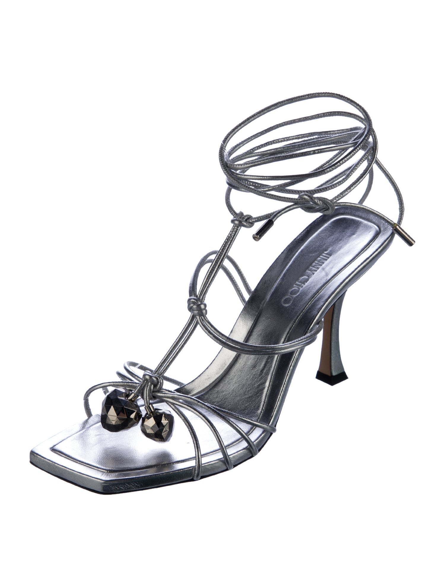 Jimmy Choo Patent Leather Gladiator Sandals