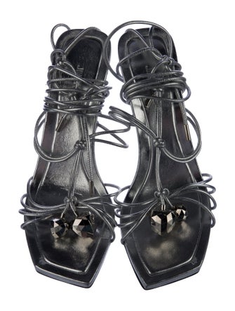 Jimmy Choo Patent Leather Gladiator Sandals