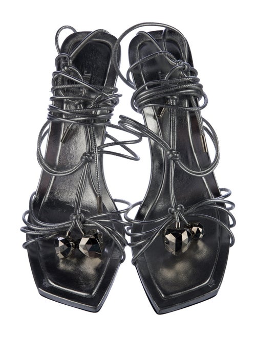 Jimmy Choo Patent Leather Gladiator Sandals