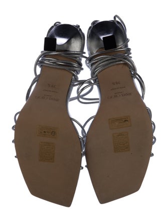 Jimmy Choo Patent Leather Gladiator Sandals