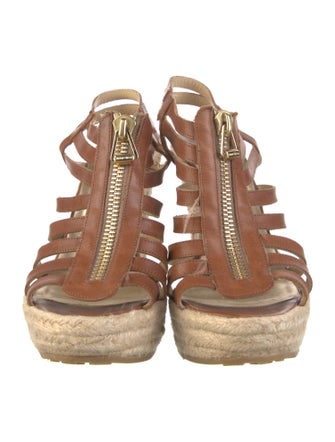 Jimmy Choo Straw Espadrilles