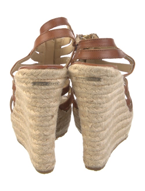 Jimmy Choo Straw Espadrilles