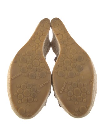 Jimmy Choo Straw Espadrilles