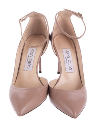 Jimmy Choo Leather D'Orsay Pumps