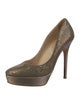 Jimmy Choo Glitter Pumps