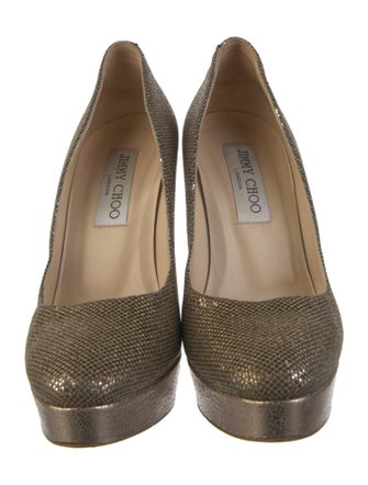 Jimmy Choo Glitter Pumps