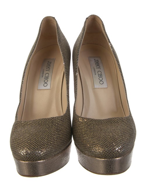 Jimmy Choo Glitter Pumps