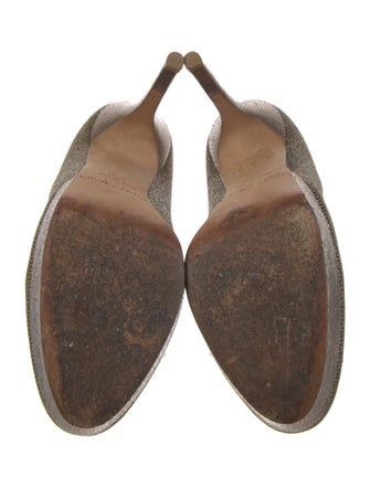 Jimmy Choo Glitter Pumps