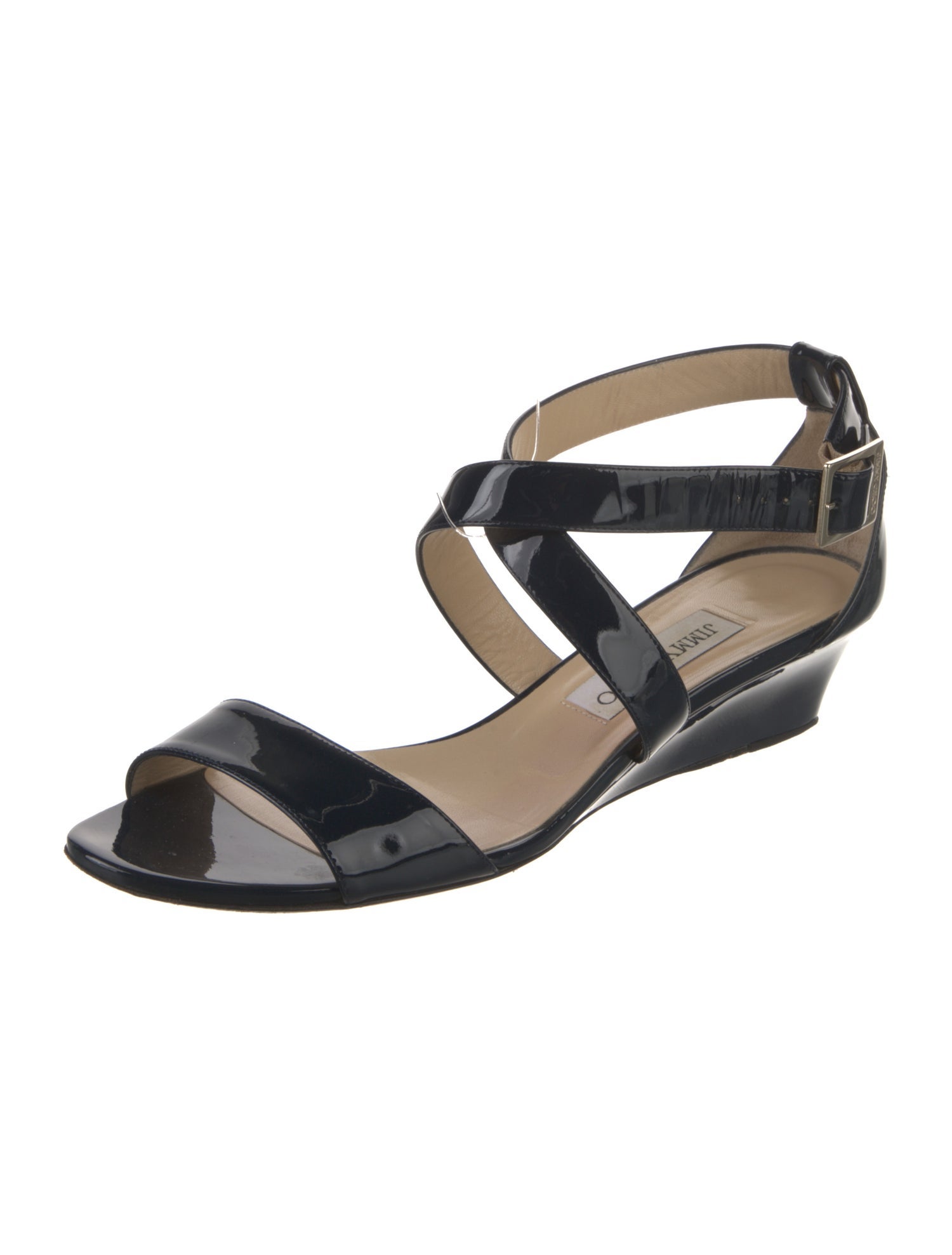 Jimmy Choo Patent Leather Sandals