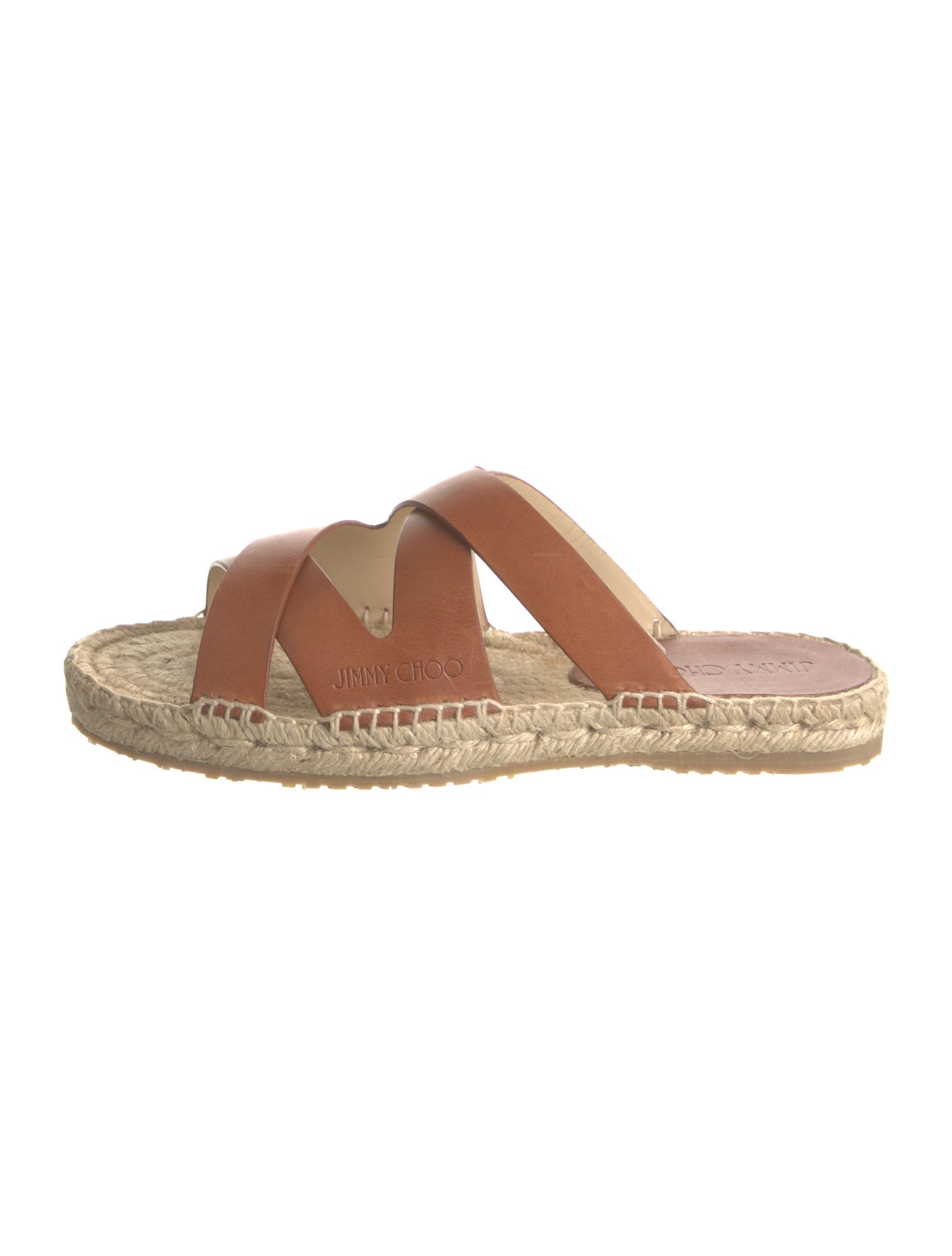 Jimmy Choo Leather Espadrilles w/ Tags