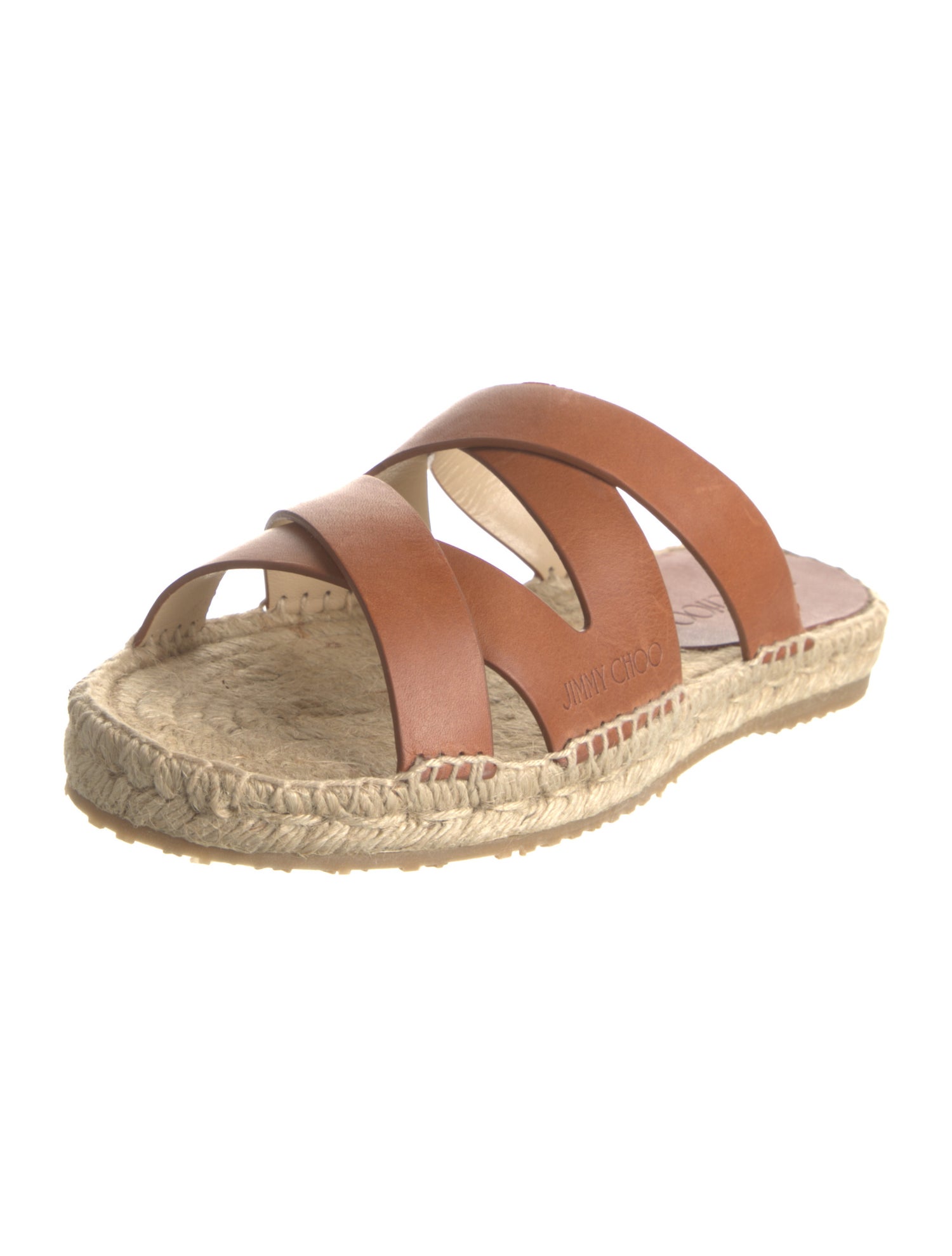 Jimmy Choo Leather Espadrilles w/ Tags