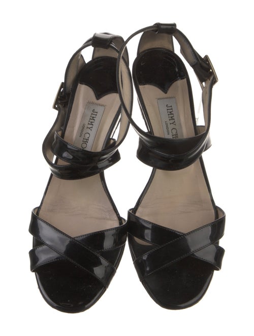 Jimmy Choo Patent Leather Sandals