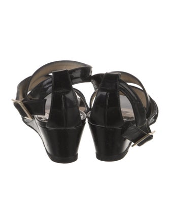 Jimmy Choo Patent Leather Sandals