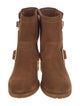 Jimmy Choo Suede Moto Boots