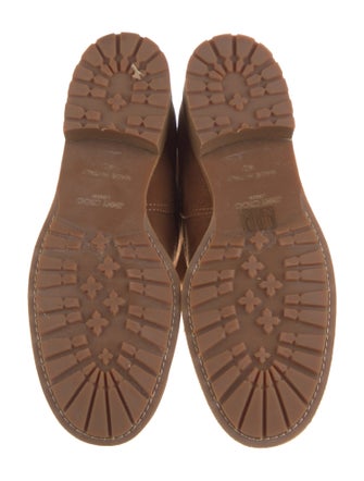 Jimmy Choo Suede Moto Boots