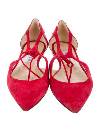 Jimmy Choo Suede Flats