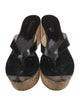 Jimmy Choo Patent Leather Flip Flops
