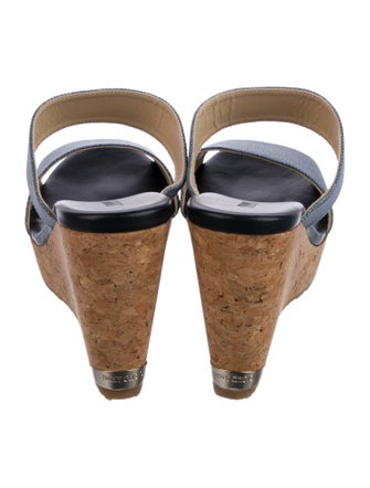 Jimmy Choo Denim Slides