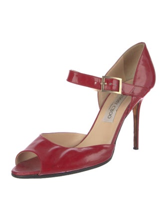 Jimmy Choo Vegan Patent Leather D'Orsay Pumps