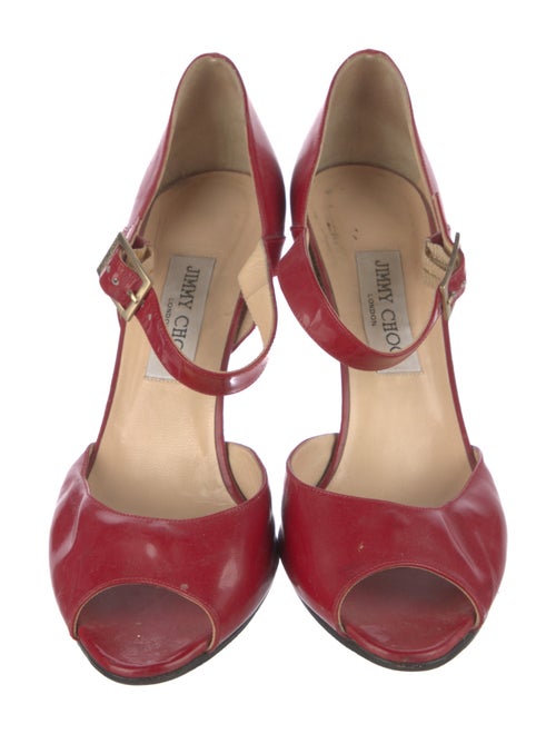 Jimmy Choo Vegan Patent Leather D'Orsay Pumps