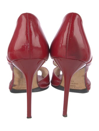 Jimmy Choo Vegan Patent Leather D'Orsay Pumps