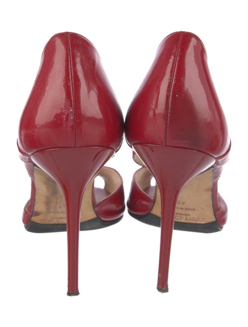 Jimmy Choo Vegan Patent Leather D'Orsay Pumps