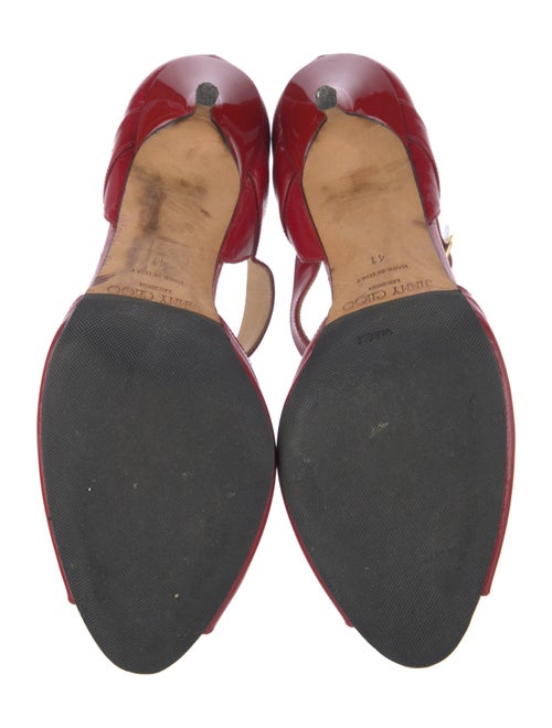 Jimmy Choo Vegan Patent Leather D'Orsay Pumps