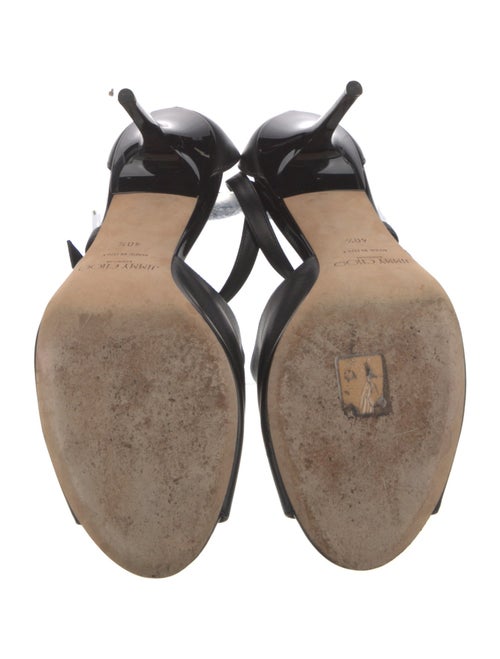 Jimmy Choo Leather T-Strap Pumps