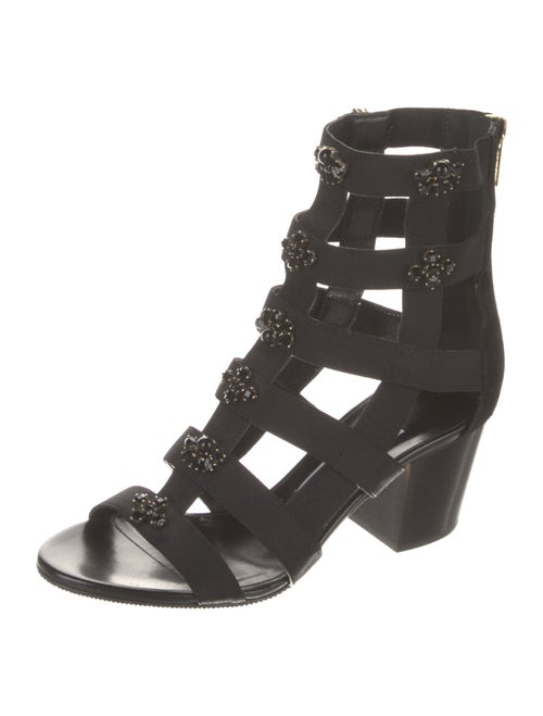 Jimmy Choo Crystal Embellishments Gladiator Sandals