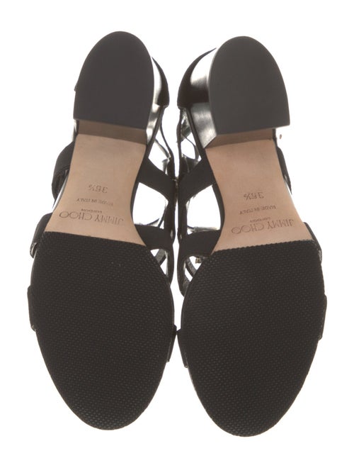 Jimmy Choo Crystal Embellishments Gladiator Sandals