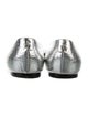 Jimmy Choo Embossed Leather Flats