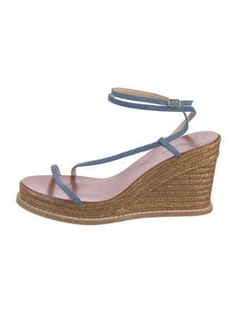 Jimmy Choo Denim Espadrilles