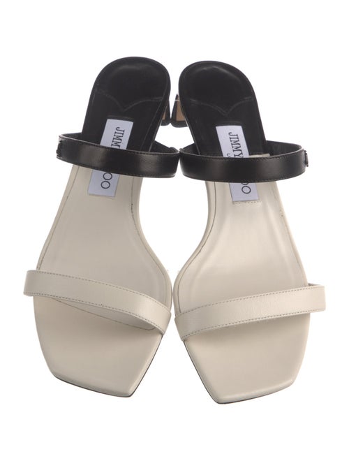 Jimmy Choo Leather Slides