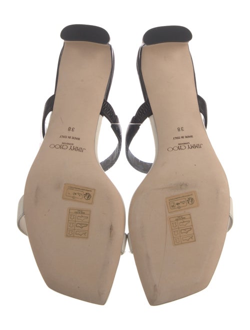 Jimmy Choo Leather Slides