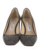 Jimmy Choo Embossed Leather Pumps