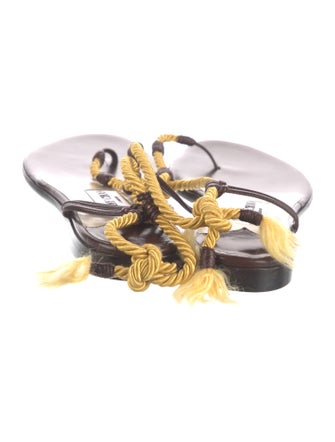 Jimmy Choo Leather Gladiator Sandals