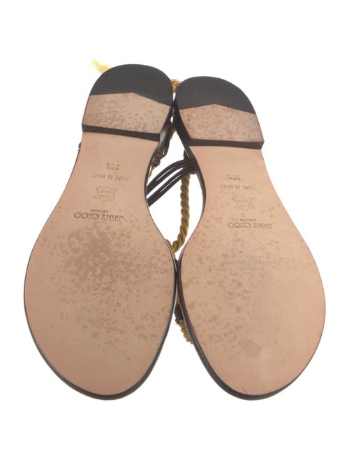 Jimmy Choo Leather Gladiator Sandals