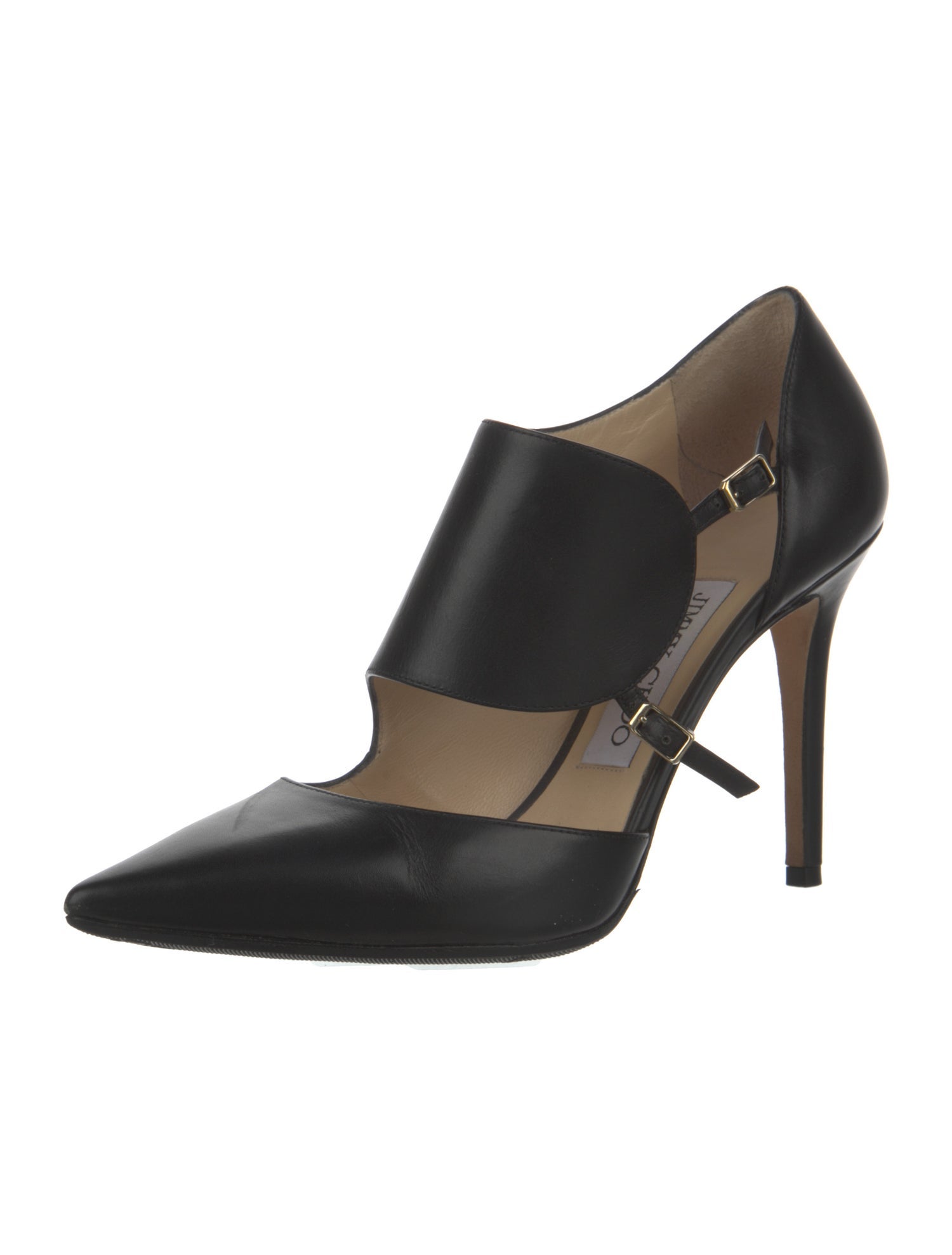 Jimmy Choo Leather D'Orsay Pumps