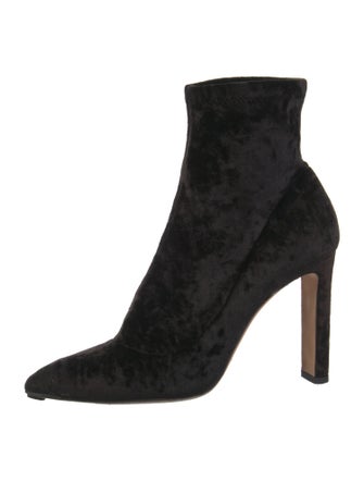 Jimmy Choo Velvet Sock Boots