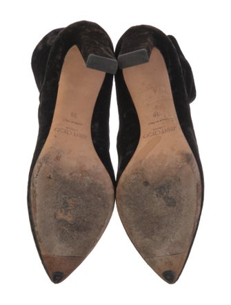 Jimmy Choo Velvet Sock Boots