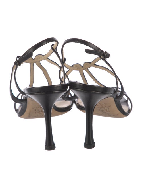 Jimmy Choo Leather Slingback Sandals
