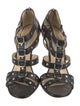 Jimmy Choo Leather Studded Accents Gladiator Sandals