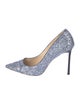 Jimmy Choo Glitter Glitter Accents Pumps